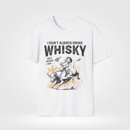 Whiskey Drinking Cowgirl T-Shirt - Style Circus