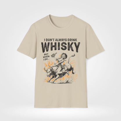 Whiskey Drinking Cowgirl T-Shirt - Style Circus