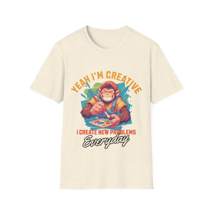 Yeah I'm Creative Funny T-Shirt - Style Circus