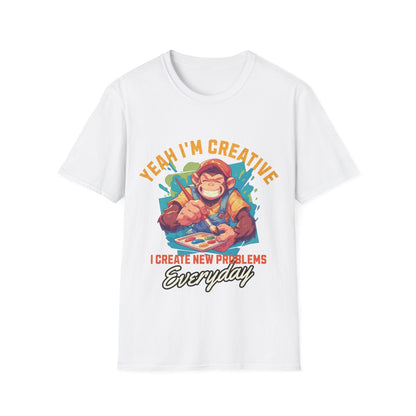 Yeah I'm Creative Funny T-Shirt - Style Circus