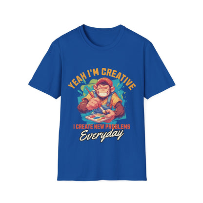 Yeah I'm Creative Funny T-Shirt - Style Circus