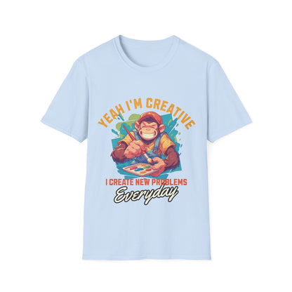 Yeah I'm Creative Funny T-Shirt - Style Circus