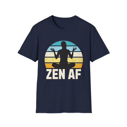 Yoga Zen AF Funny T-Shirt - Style Circus