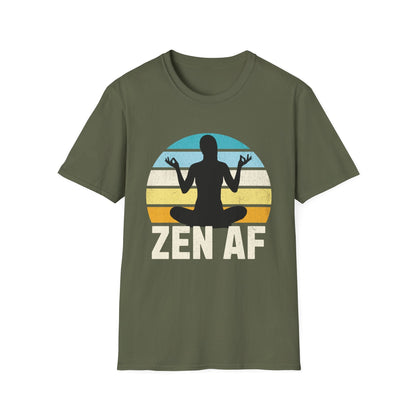 Yoga Zen AF Funny T-Shirt - Style Circus