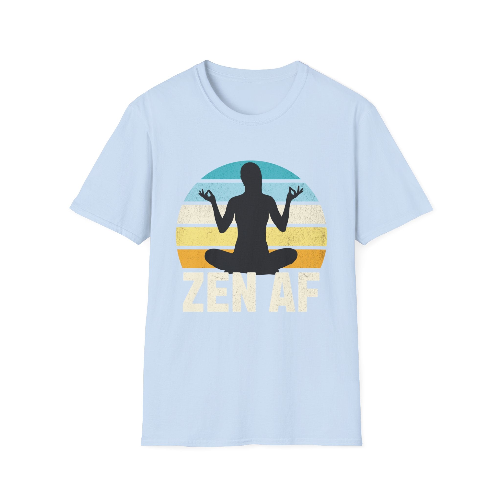 Yoga Zen AF Funny T-Shirt - Style Circus